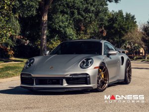 Porsche 992 Custom Wheels - S17-06 by Vossen - Satin Bronze Porsche 992 Custom Wheels - S17-06 by Vossen - Satin Bronze